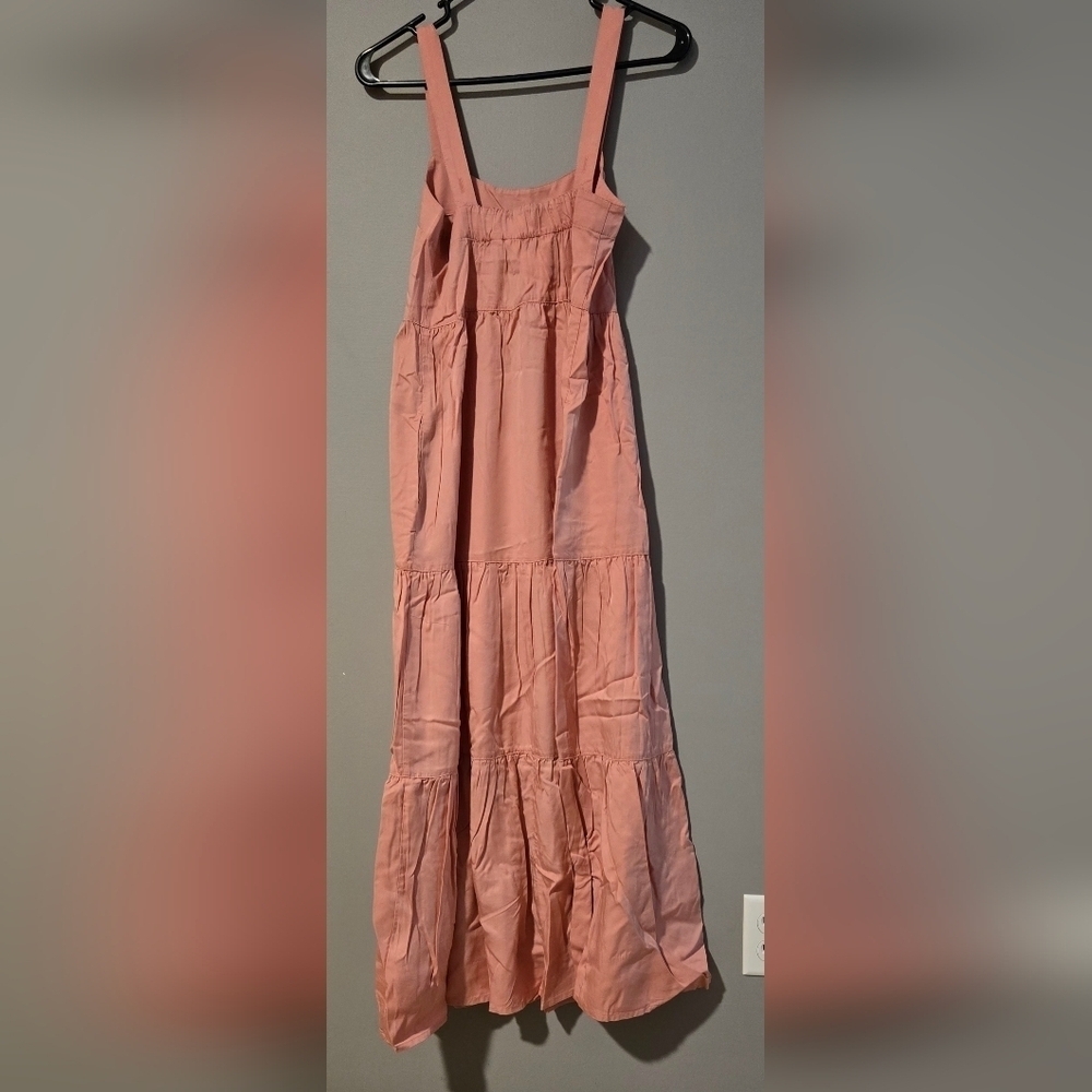 The Drop Women's Britt Tiered Midi Tent Dress #796, 1025 - Picture 4 of 11